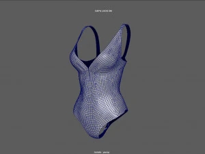 lace body 2 3D Model
