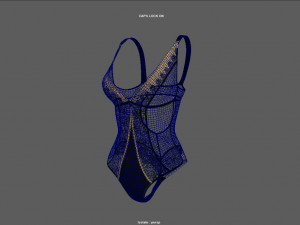 lace body 2 Modelo 3D