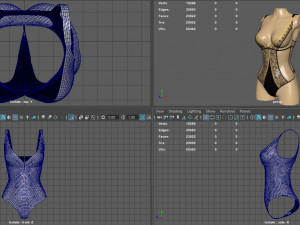 lace body 2 Modelo 3D