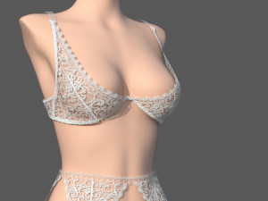 lingerie pack 3D Model