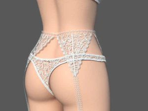 lingerie pack 3D Model