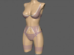 lingerie pack 3D Model