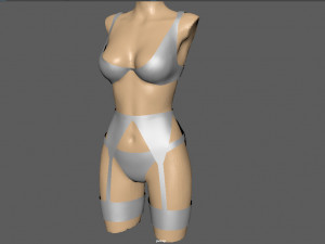 lingerie pack 3D Model
