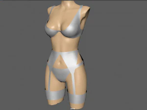 lingerie pack 3D Model