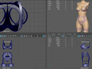 lingerie pack 3D Model