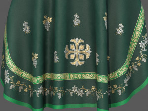 ortodox church priest clothing 3D Model