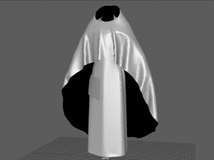 ortodox church priest clothing 3D Model