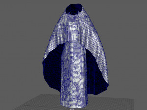 ortodox church priest clothing 3D Model