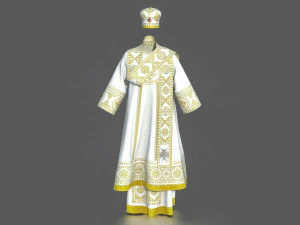 ortodox bishop vestment 3D Model