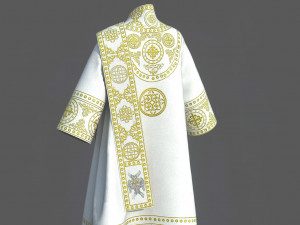 ortodox bishop vestment 3D Model
