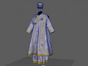 ortodox bishop vestment 3D Model