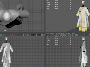 ortodox bishop vestment 3D Model