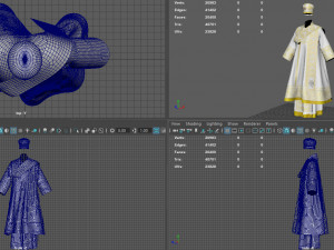 ortodox bishop vestment 3D Model