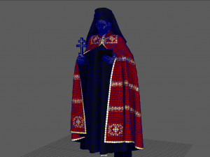 ruling ortodox bishop 3D Model
