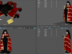 ruling ortodox bishop 3D Model
