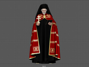 ruling ortodox bishop 3D Model