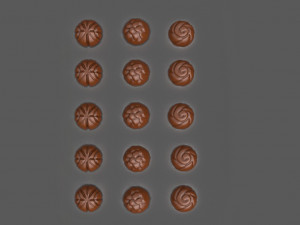 chocolate box Modelo 3D