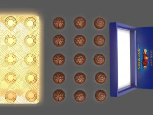 chocolate box 3D Model