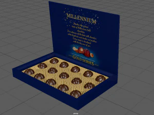 chocolate box 3D Model