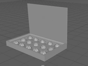 chocolate box 3D Model