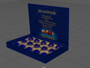 chocolate box 3D Model