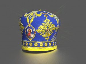 ortodox bishop vestment ii Model 3D
