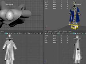 ortodox bishop vestment ii Model 3D