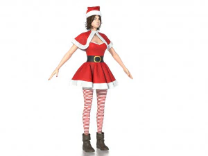 мама Ноель 3D Модель