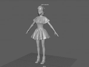 мама Ноель 3D Модель