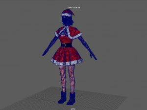 мама Ноель 3D Модель