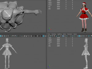 мама Ноель 3D Модель