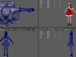 мама Ноель 3D Модель