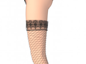 womans underwear Model 3D