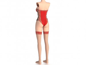 womans underwear Model 3D