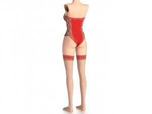 womans underwear 3D Model