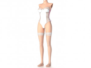 womans underwear Model 3D