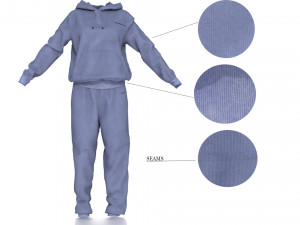sport suit Model 3D