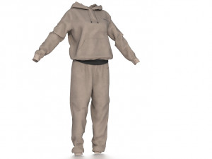 sport suit Model 3D