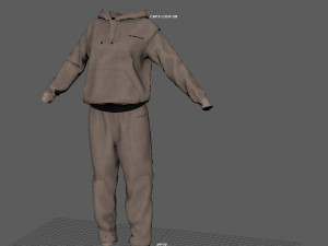 sport suit Model 3D