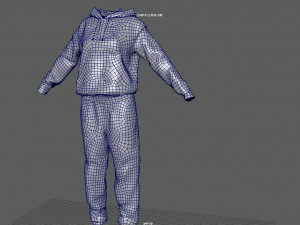sport suit Model 3D