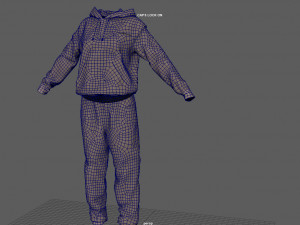 sport suit Model 3D