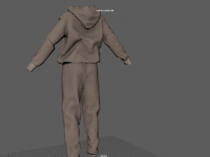 sport suit Model 3D