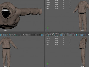 sport suit Model 3D