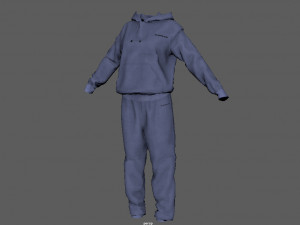sport suit Model 3D