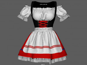 octoberfest suit 3D Model