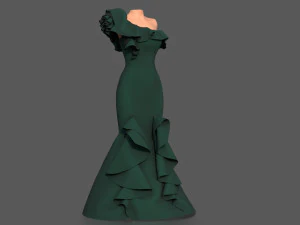 night dress 3D Model