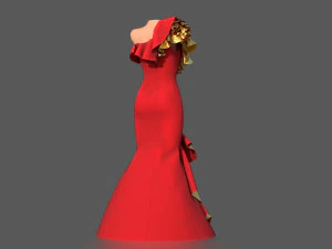 night dress 3D Model