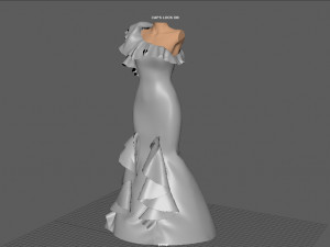 night dress Model 3D