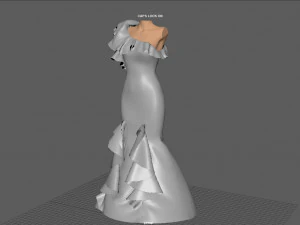 night dress 3D Model
