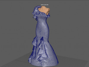 night dress Model 3D
